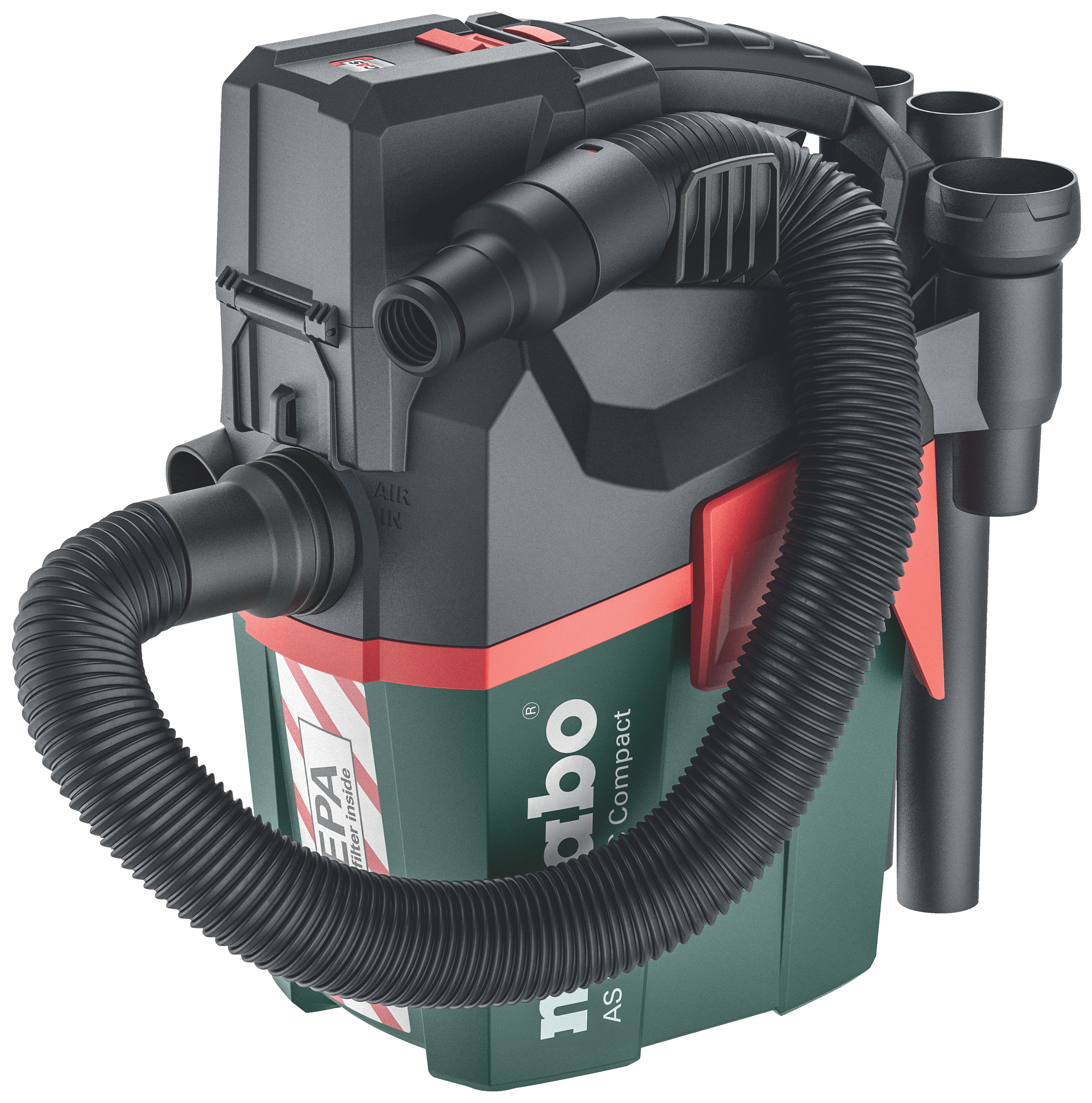 Metabo AS 18 HEPA PC Compact batteristøvsuger