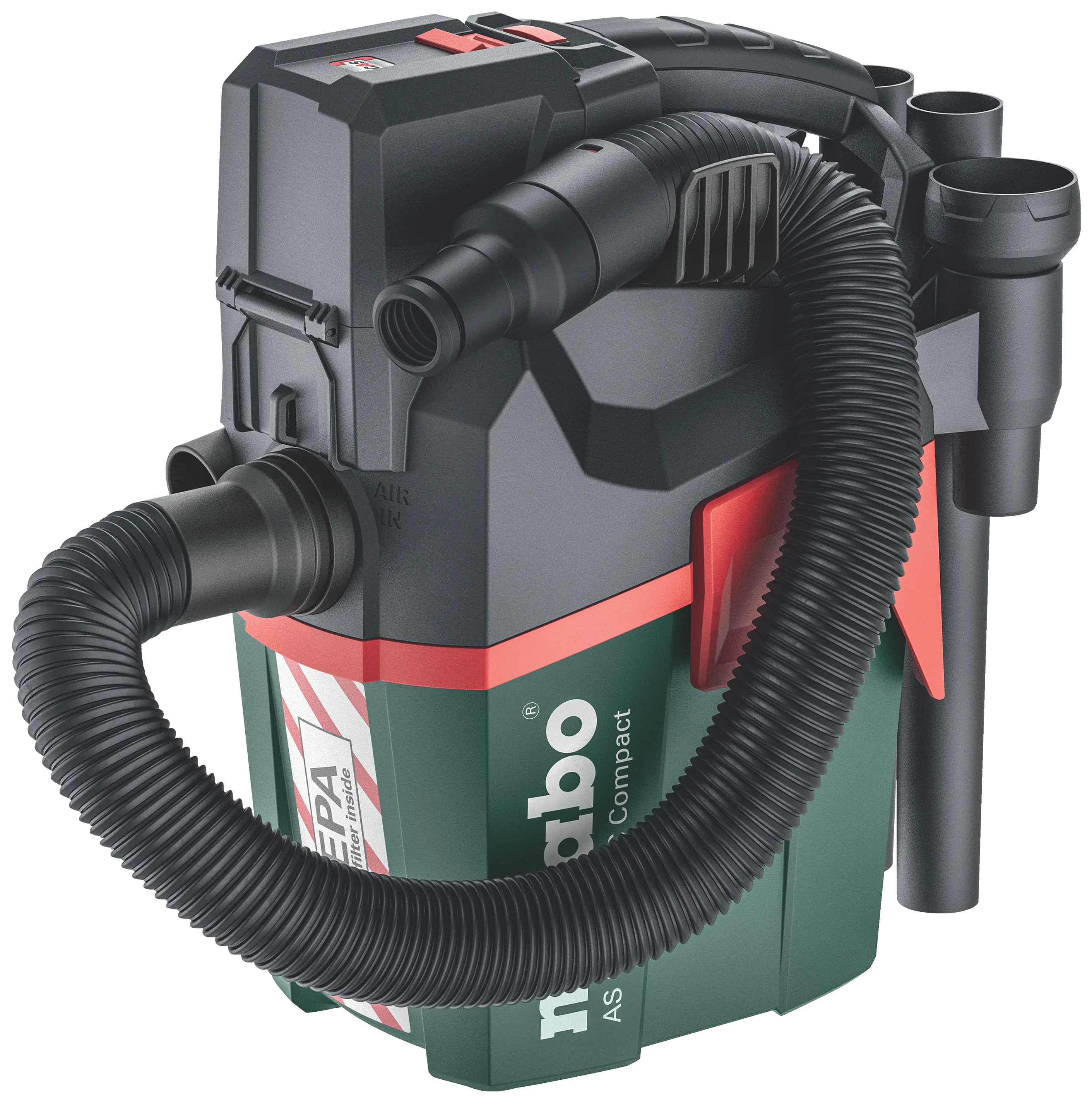 Metabo AS 18 HEPA PC Compact batteristøvsuger